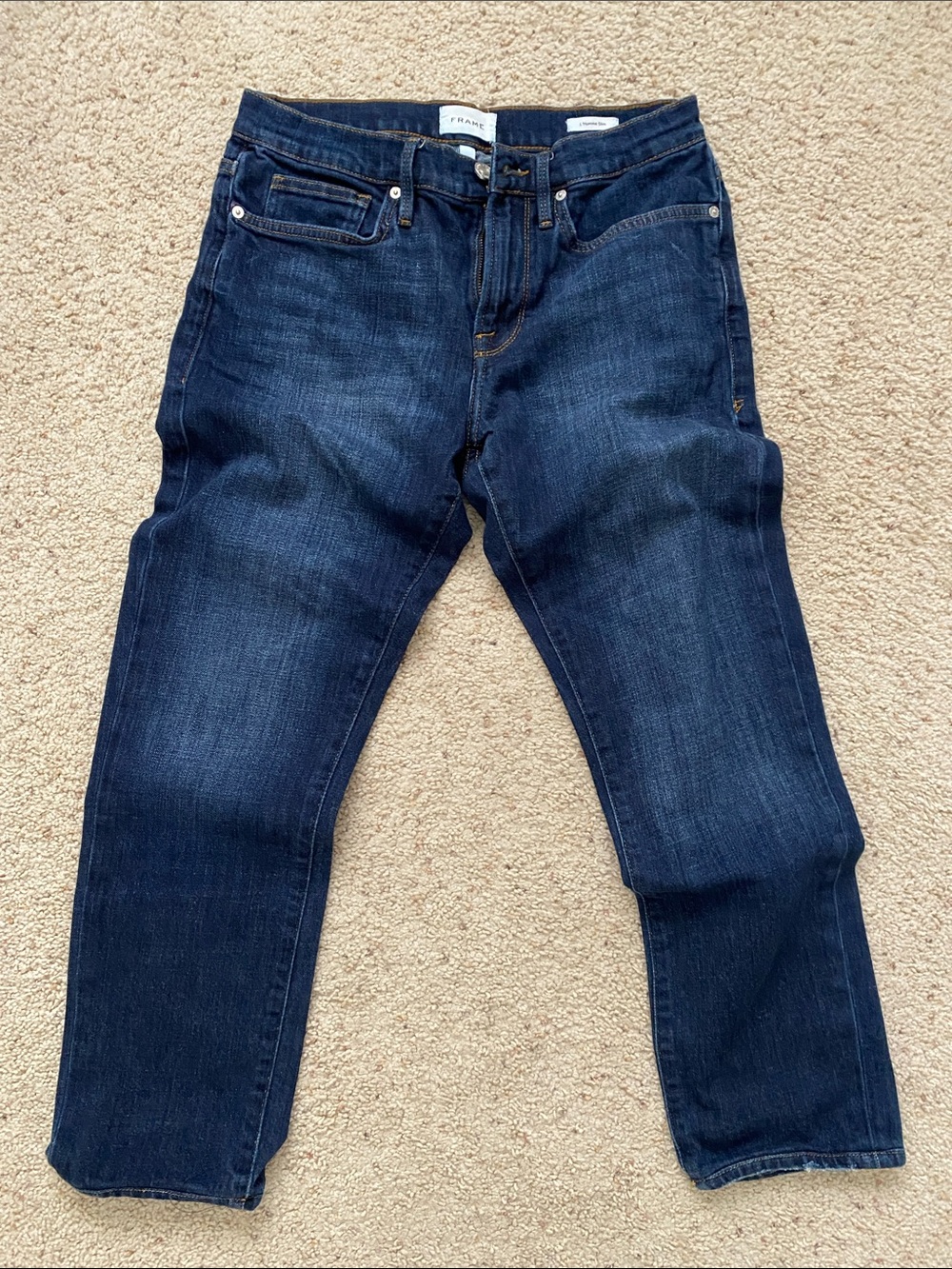 FRAME L’Homme Slim Jeans. Baltic. 31.